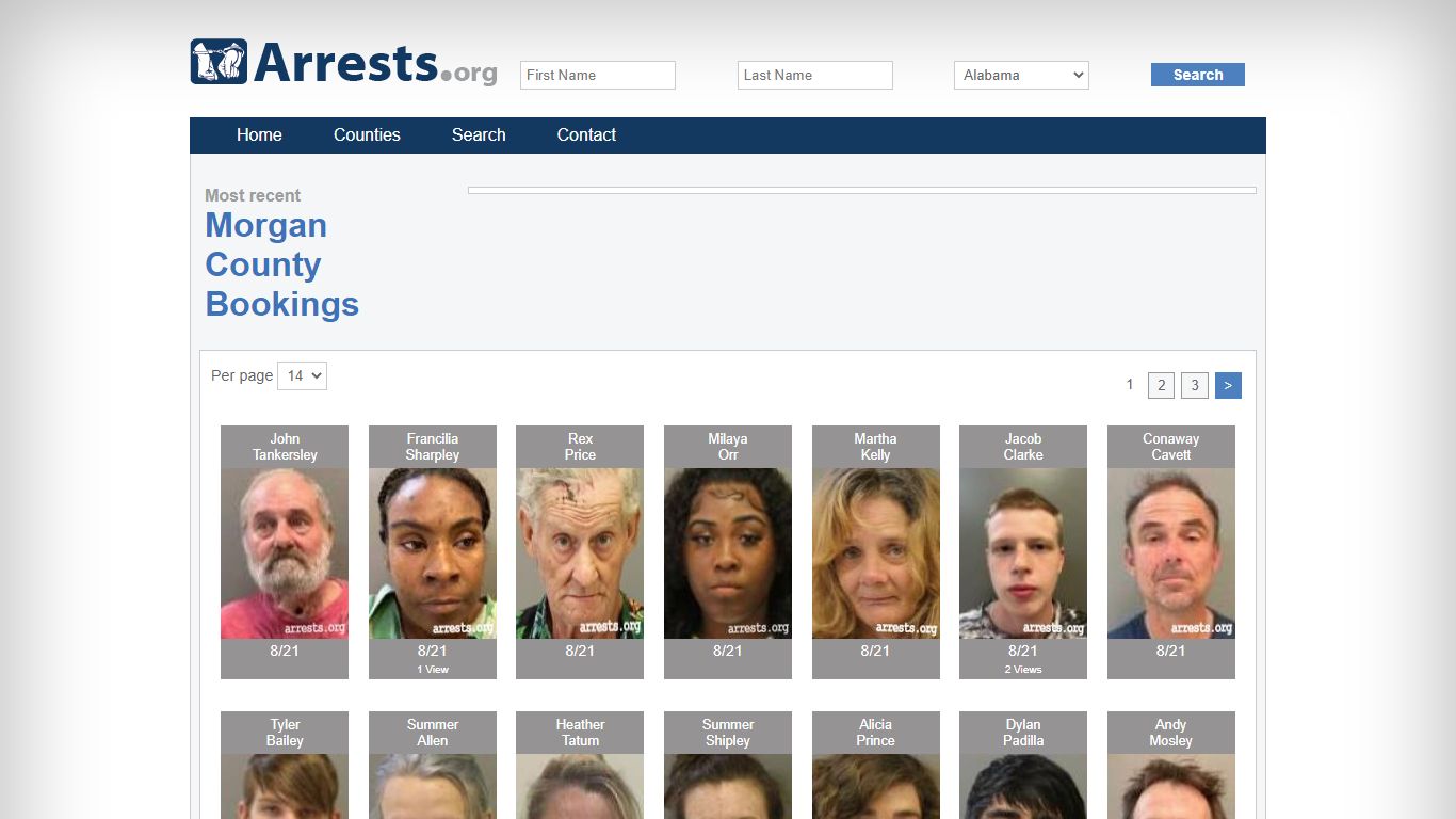 Morgan County Arrests and Inmate Search
